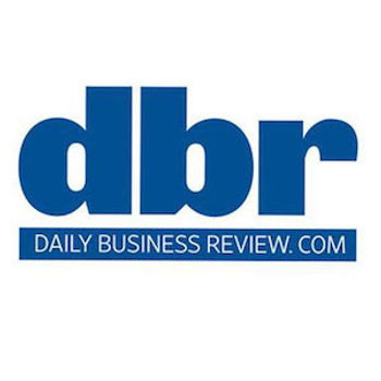 Daily Business Review (DBR) logo for article covering top Florida court cases to watch in 2019.