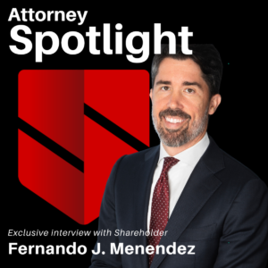 Attorney Spotlight interview featuring Fernando J. Menendez Jr. discussing bankruptcy, restructuring, and cross-border insolvency at LL Law Firm.